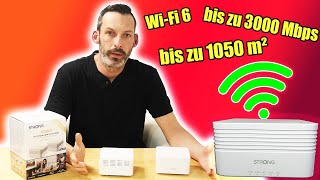 Strong Wi-Fi Mesh Home Kit AX3000 | WLAN in jeder Ecke bis zu 1050 m²