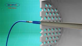 Latest technology of chiller tube cleaning!!!