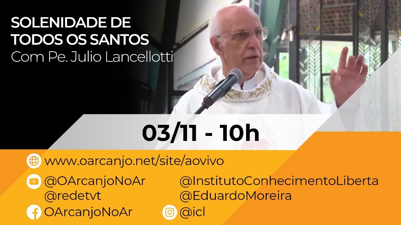 Solenidade de Todos os Santos com Pe. Julio Lancellotti - 03/11/2024