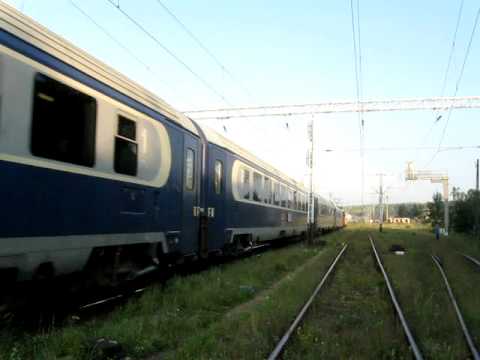 R 367 la intrare in Toplita dinspre Deda