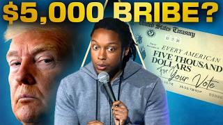 Comedian discusses Trump's alleged $5,000 vote-buying offer