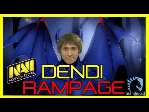Na`Vi.Dendi Night Stalker Rampage vs Liquid @ XMG Captains Draft Invitational