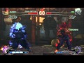 Ultra Street Fighter IV Evil Ryu Vs Oni Boss Fight PS3 Gameplay