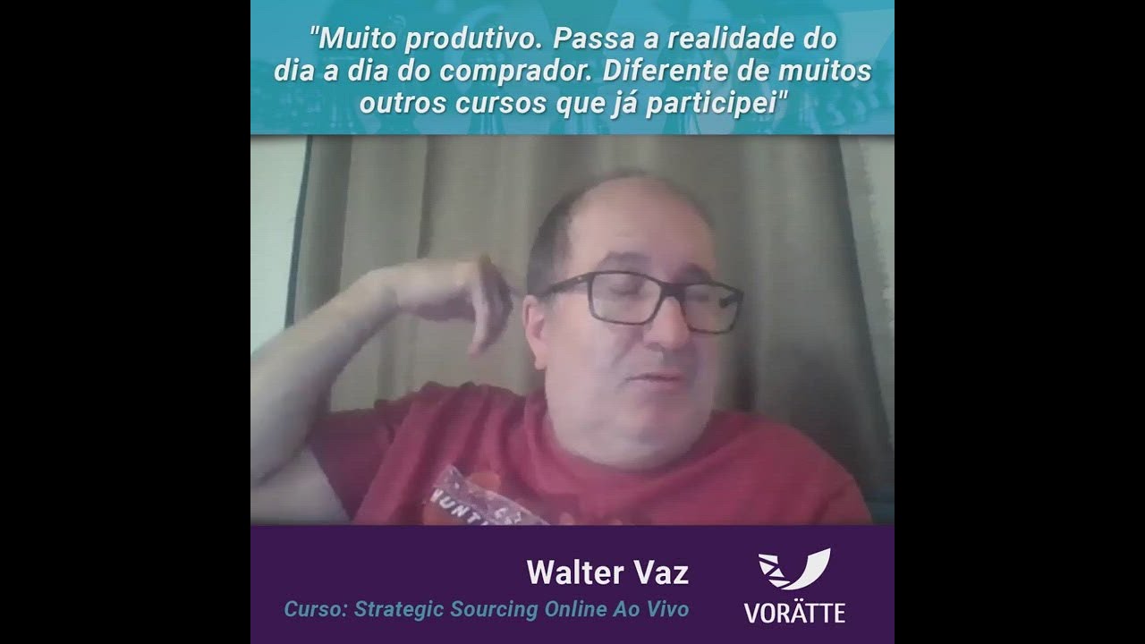 Depoimento Vorätte - Walter Vaz