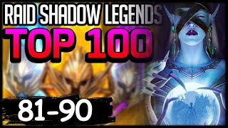 TOP 100 Champions in RAID Shadow Legends! 81-90