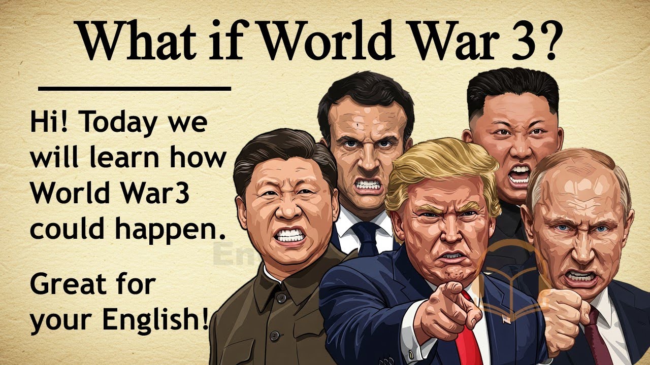 What if World War 3 happened? || 💣 Learn English Through Story Level 3 || Graded Reader🎧