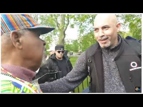 SPEAKERS CORNER UNCLE DESMOND FLIPS OUT AND THROWS A STEP AT A CHRISTIAN BROTHER