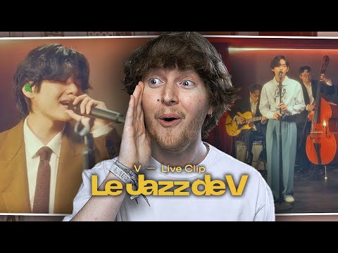HE'S BORN FOR THIS! (BTS V - 'Le Jazz de V' Live Clip | Reaction)