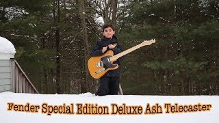 Video thumbnail for 🎸 Fender Telecaster Special Edition Ash Deluxe Demo by Ori Wants to Play Guitar
