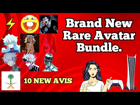 NEW Playstation Avatar Bundle ULTRA RARE 2025 (PS5)