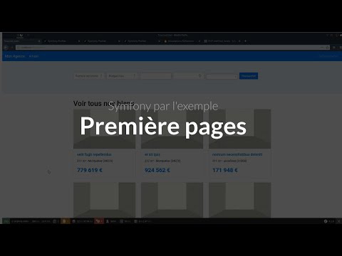 Symfony 4 par l exemple 2 16 Nos premières pages