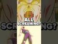 Is DBZ Just Screaming