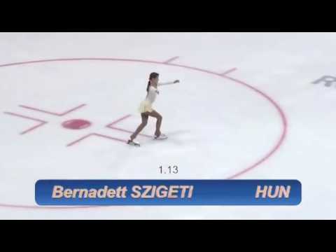 Bernadett SZIGETI (HUN) SP @ 58th Grand Prix of Bratislava (2016-12-16)