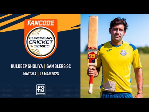 POTM: K.Gholiya - GAM vs FRD | Highlights | FanCode ECS Portugal, Santarem 2023 | ECS23.112