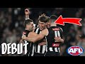 Charlie West Debut | Round 16 2025 AFL Highlights