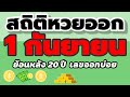 สถิติ หวย ย้อน หลัง 30 ปี