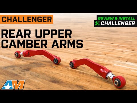 2008-2023 Challenger Adjustable Rear Upper Camber Arms Review & Install