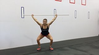 PVC Overhead Squat exercise video thumbnail
