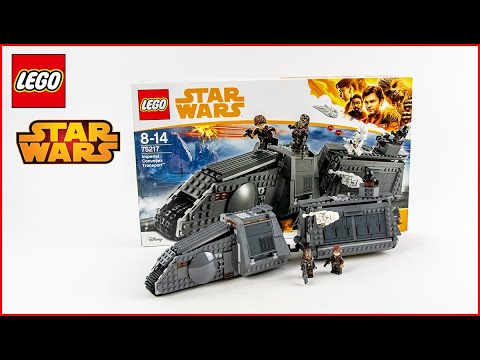 Vidéo LEGO Star Wars 75217 : Véhicule Impérial Conveyex Transport