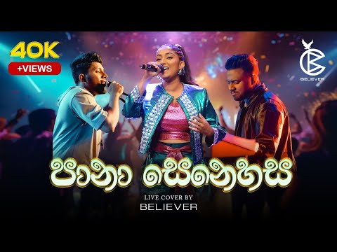 Pana Senehasa (පානා සෙනෙහස ) LIVE Cover By BELIEVER