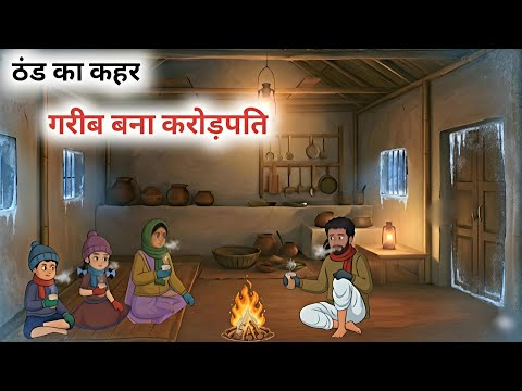 ठंड का कहर |गरीब बना करोड़पति हिंदी कहानी । मोरल स्टोरी। Thand ka kahar।Hindi kahaniya। winter story