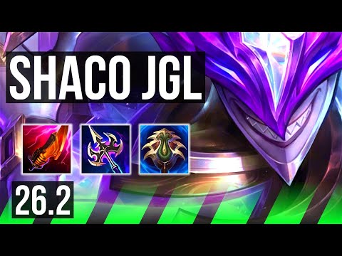SHACO vs VOLIBEAR (JGL) | Good KDA: 20/1/5 | EUNE Grandmaster | 26.2