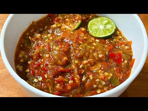 CARA BUAT SAMBEL TERASI ENAK DAN SIMPEL 