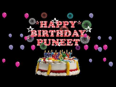 PUNEET HAPPY BIRTHDAY TO YOU