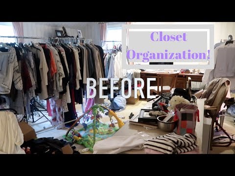 Closet Organization By The Neat Method! Before and After +  My Closet Tour Video