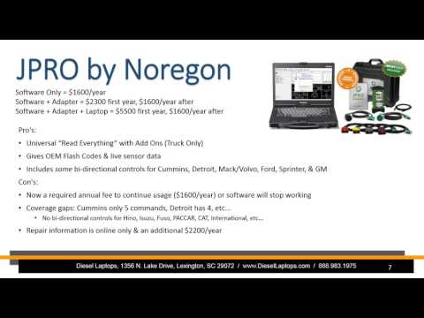 Commercial Diesel Truck Diagnostic Equipment & Scanners Review - Bosch, TEXA, JPRO, Snap On