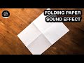 Folding Paper Sound Effect