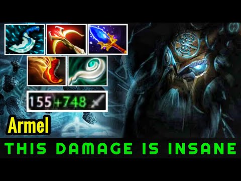 Armel [Earthshaker] This Damage is Insane WTF Instant Kill 7.22 Dota 2