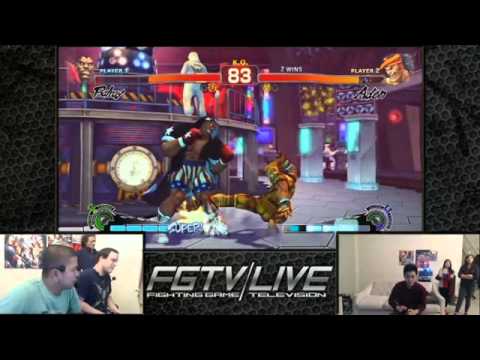 PR Balrog (Balrog) vs Gamerbee (Adon) FT5 SSF4 AE 2012 FGTV