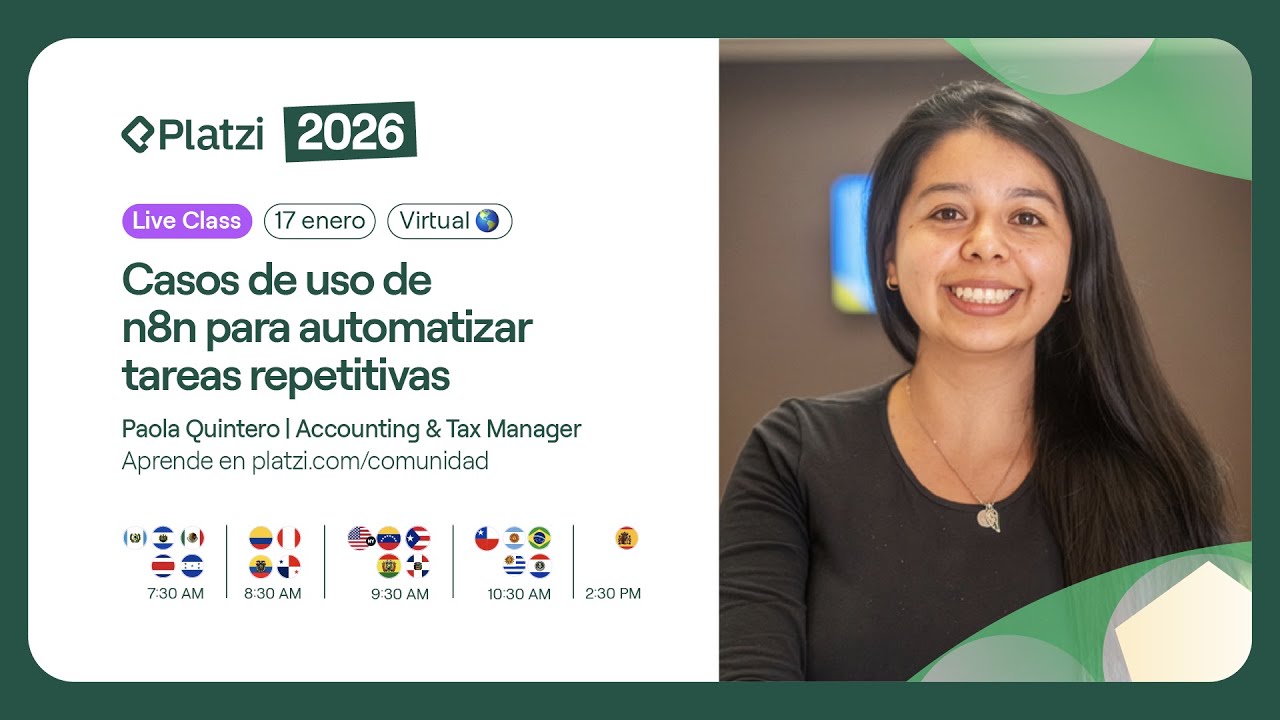 Live Classes: Casos de uso de n8n para automatizar tareas repetitivas