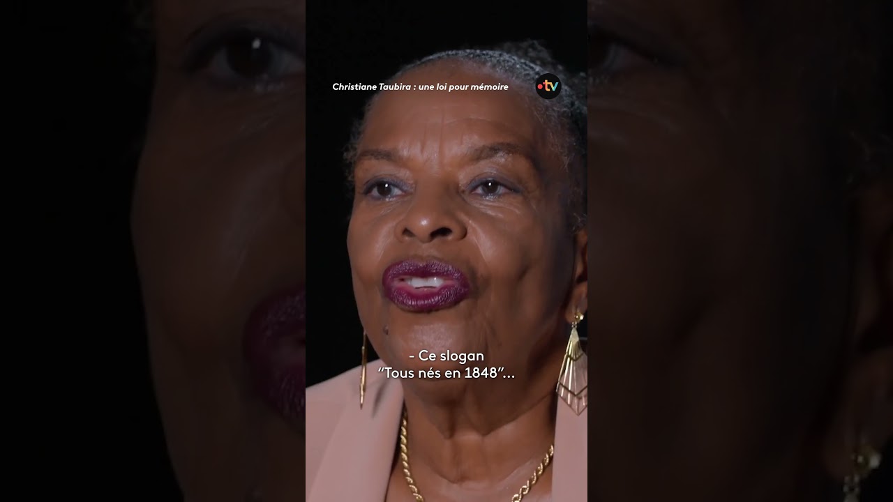 Miniature de la vidéo « Tous nés en 1848 » : le slogan accusé d’effacer l’histoire de l’esclavage du film Christiane Taubira : une loi pour mémoire