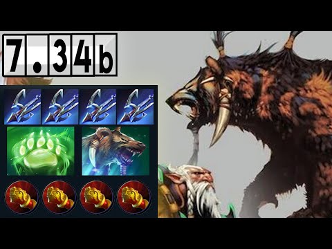 Lone Druid - No Chance of Losing! [Full Match Gameplay Dota 2] 7.34b