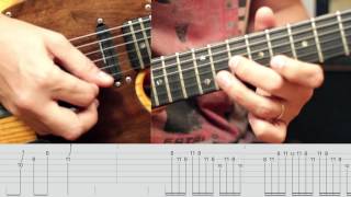 Joe bonamassa lick on Going Down - Guitar lesson with Tabs