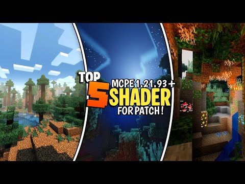Finally 🔥Top 5 Best Realistic Java Shaders For Minecraft PE/Patch 1.21.93 + | Minecraft Patch Shader
