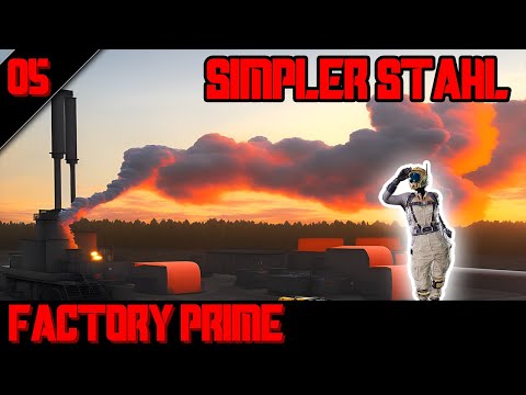 Kompakter, kleiner STAHLAUFBAU - SATISFACTORY: Factory Prime - 05