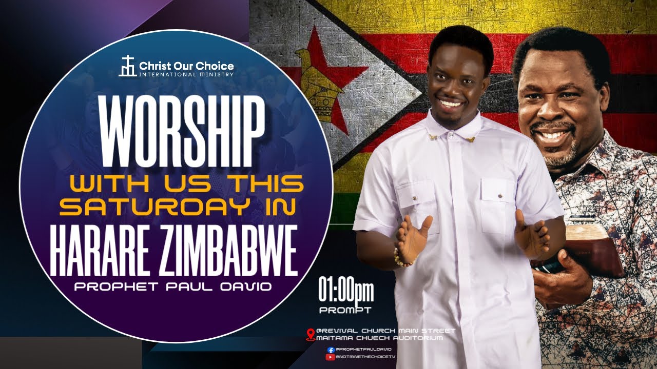 LIVE SATURDAY SERVICE WITH PROPHET PAUL DAVID #prophetpauldavid  #tbjoshua #nmtc