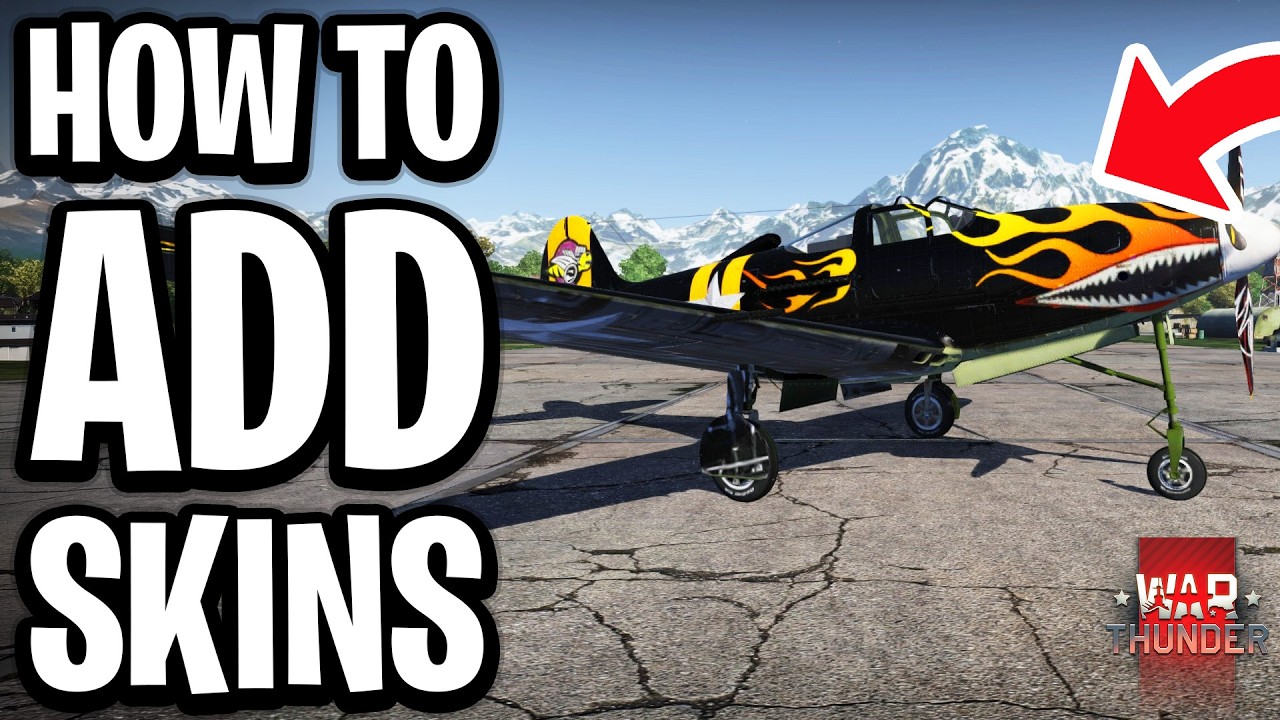 How to Add Skins in War Thunder - Full Guide