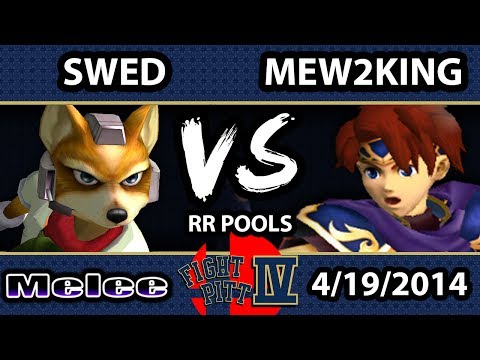 Fight Pitt IV - Mew2King (Sheik, Roy) Vs. SWED (Fox) - Pools