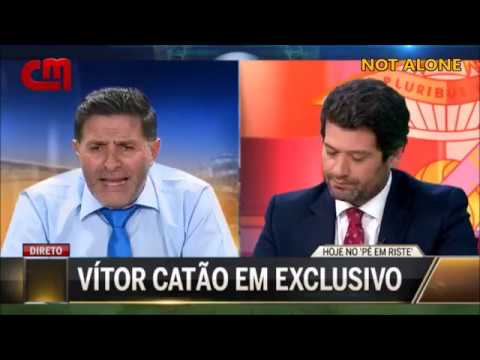 Luís Filipe Vieira atacado por Vítor Catão na CMTV