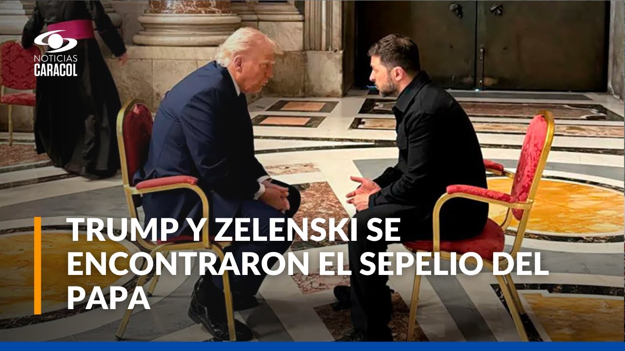 Donald Trump rompió los protocolos durante el sepelio del papa Francisco: ¿qué pasó?