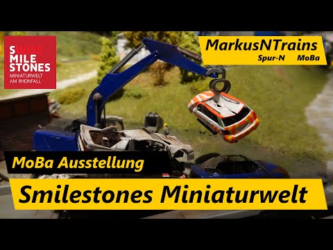 Smilestons: Neue H0 Modelleisenbahn am Rheinfall - MoBa Ausstellung #1