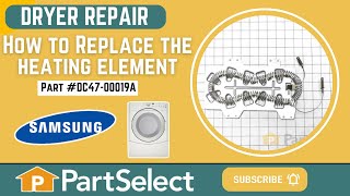 Samsung Dryer Repair: How to Replace the Heating Element (Samsung Part # DC47-00019A)