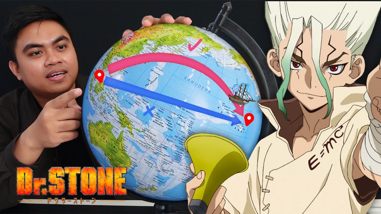 Kenapa jalur melengkung ini lebih pendek daripada jalur lurus? (Dr STONE S4)