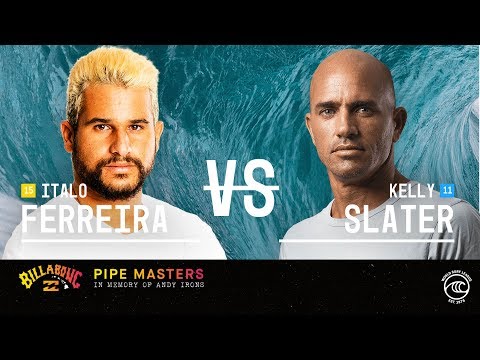 Italo Ferreira vs. Kelly Slater - Semifinals, Heat 1 - Billabong Pipe Masters 2019
