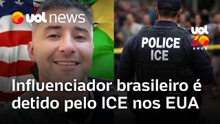 Influencer brasileiro é preso pelo ICE; Junior Pena mostrava rotina nos EUA e dizia apoiar Trump