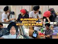I GIFT MY PHONE TO MY BROTHER SURPRISE TO MY BROTHER EMOTIONAL REACTION ️